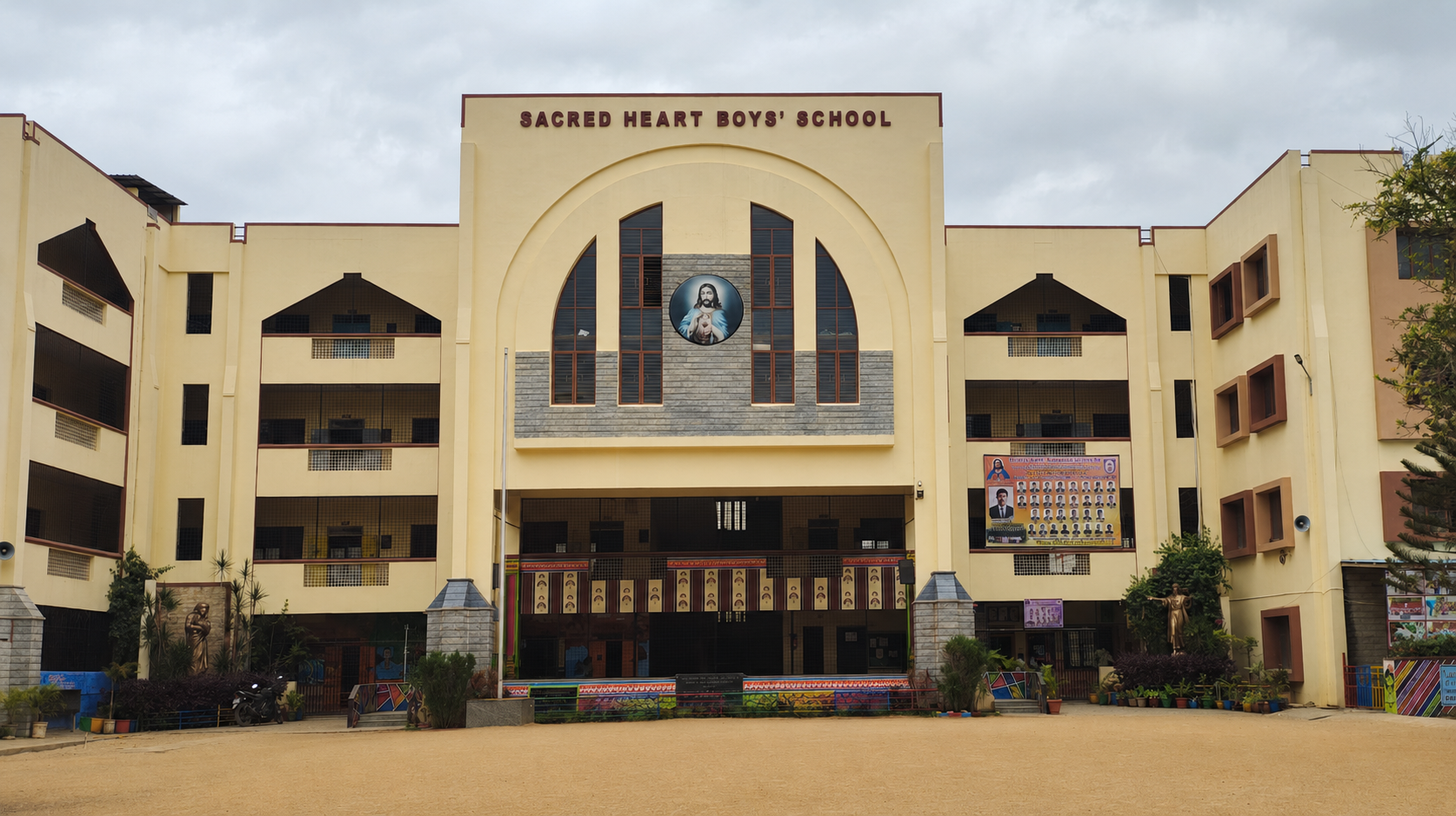 Campus Building Facade
